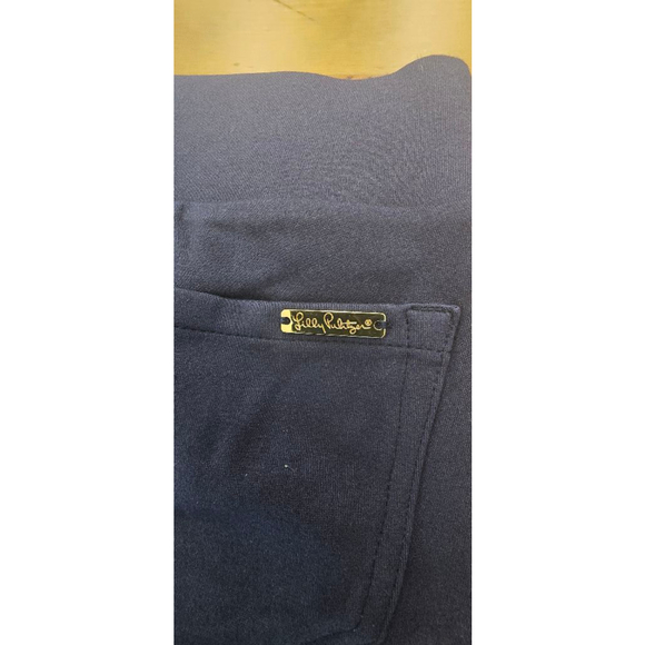 Women's Lilly Pulitzer Leggings, Navy, Size S - Picture 11 of 14